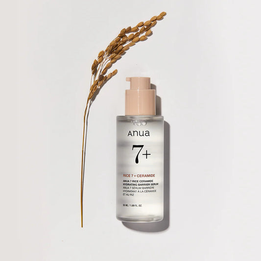 ANUA 7+ Rice Ceramide Hydrating Barrier Serum – 50ml