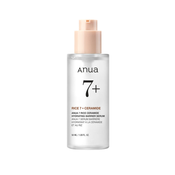 ANUA 7+ Rice Ceramide Hydrating Barrier Serum – 50ml