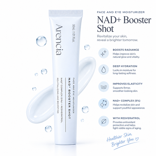 Arencia NAD+ Booster Shot Face & Eye Moisturizer-30ml