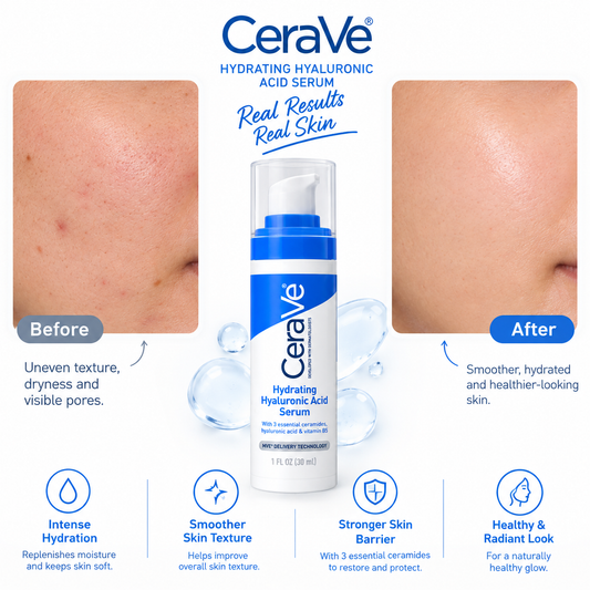 CeraVe Hydrating Hyaluronic Acid Serum