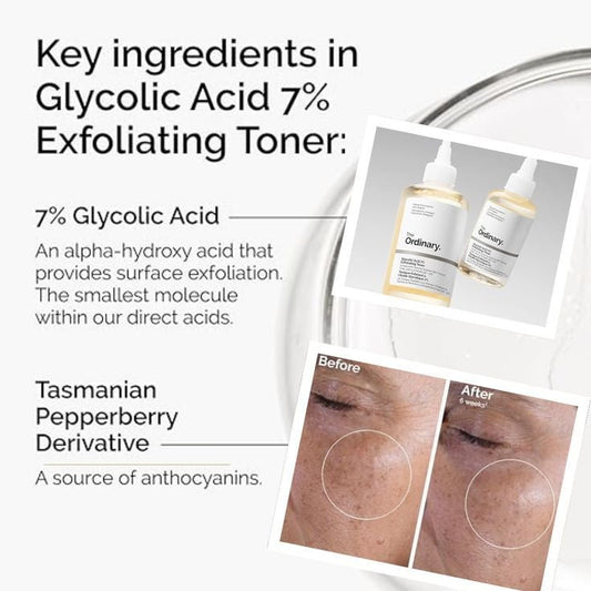 The Ordinary Glycolic Acid 7% Toning Solution