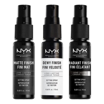 NYX Makeup Gift Set Diamonds & Ice Setting Spray Kit (Travel Size)